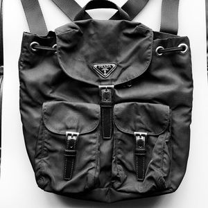 Prada nylon backpack